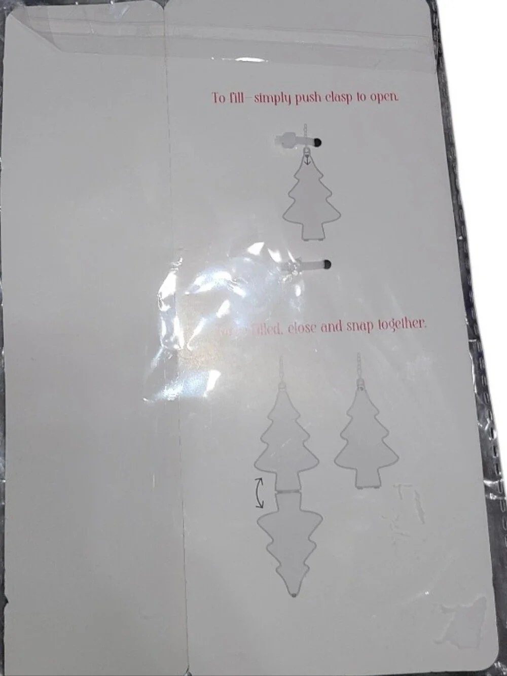 Golden Christmas Tree Shaped Tea Infuser With BOOKMARK Holiday Winter Theme NWT